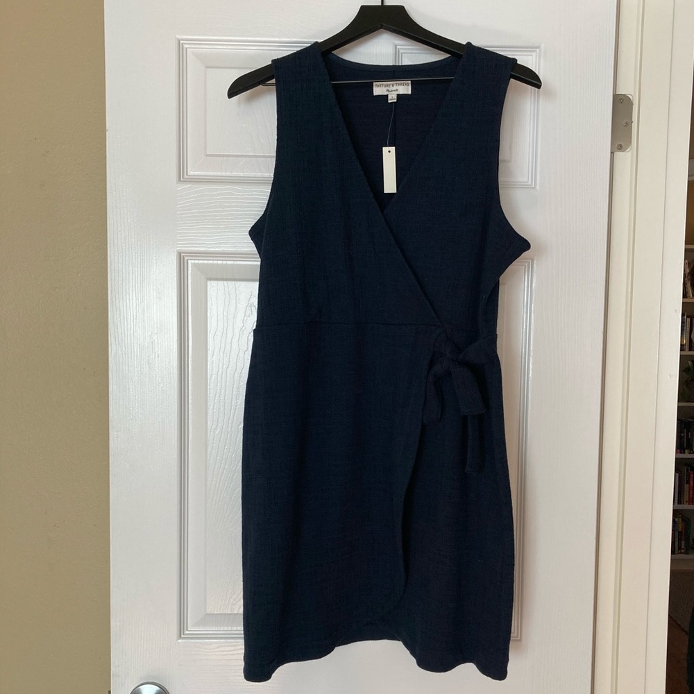 NWT Madewell Texture & Thread Wrap Dress